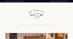 Desktop Screenshot of lecasier.com